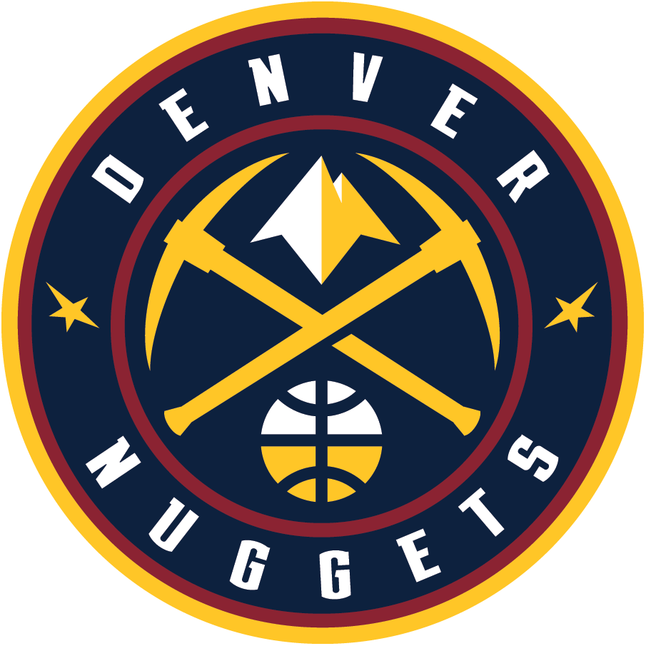 Denver Nuggets logos iron-ons